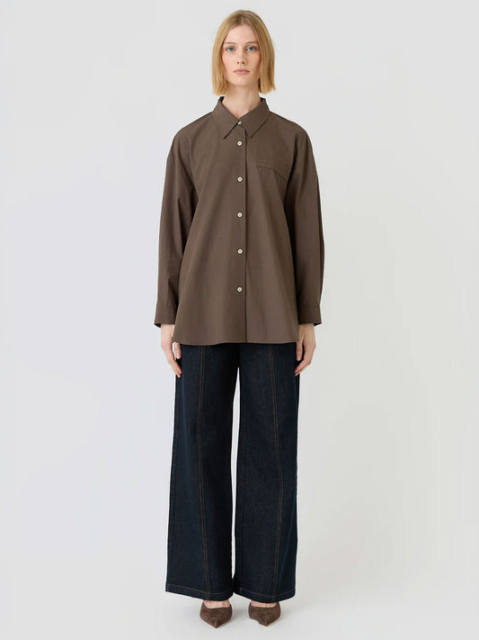 Mayfair Shirt - ESPRESSO