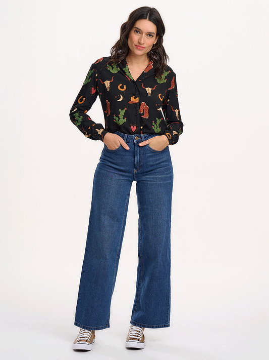 Micah Revere Shirt - COWGIRL PRINT