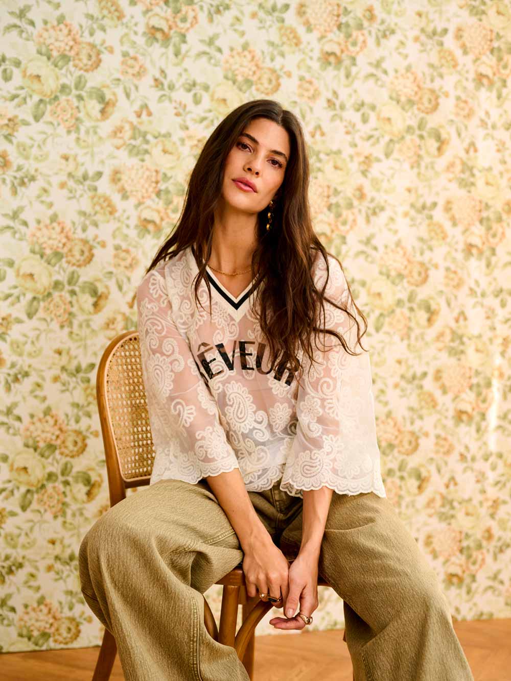 Mira 1/2 Sleeve Blouse