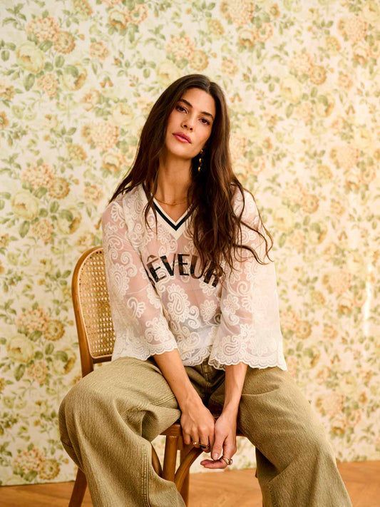 Mira 1/2 Sleeve Blouse