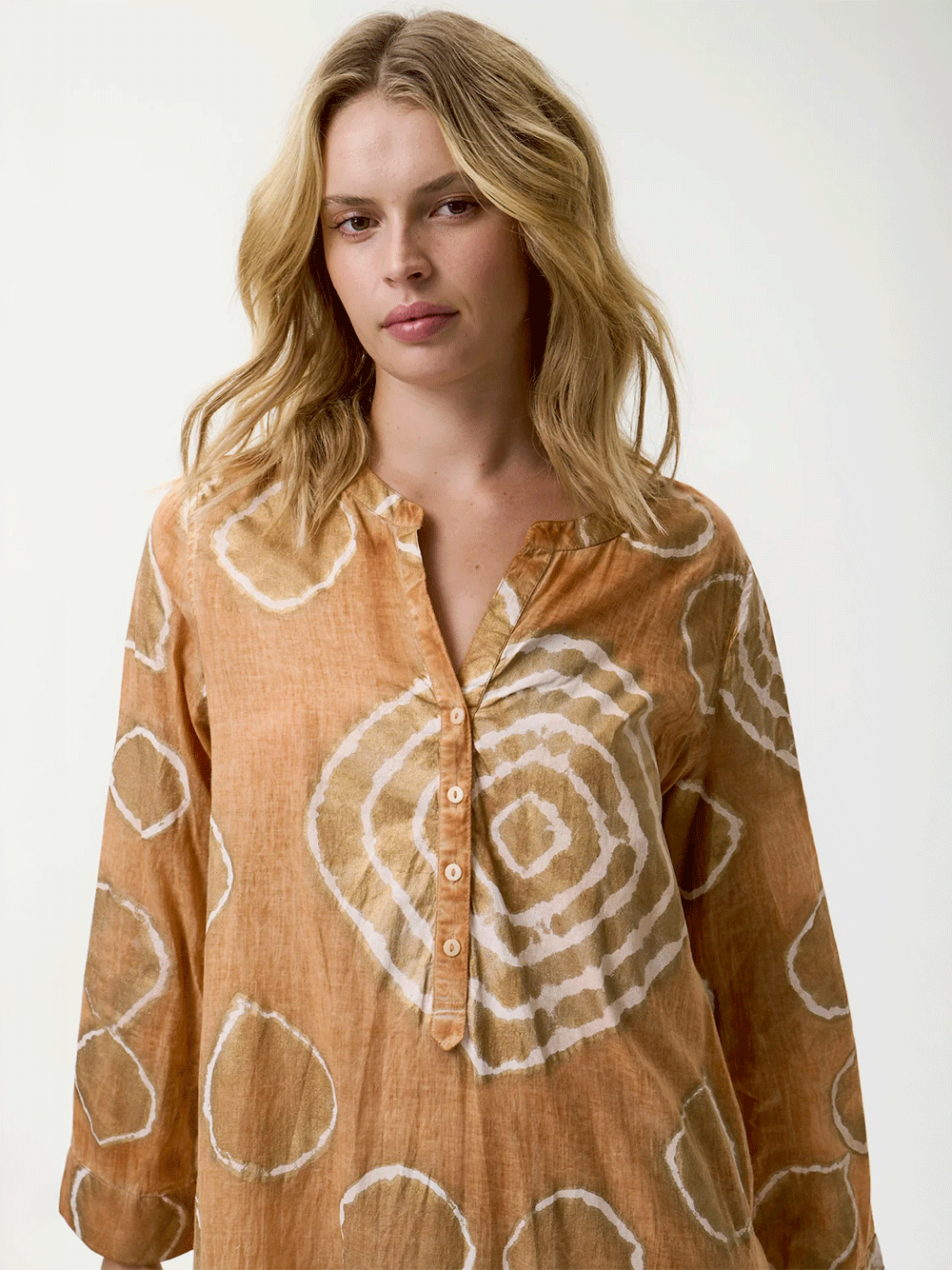 Bazaar Kaftan Dress - MORROCAN FOIL PRINT