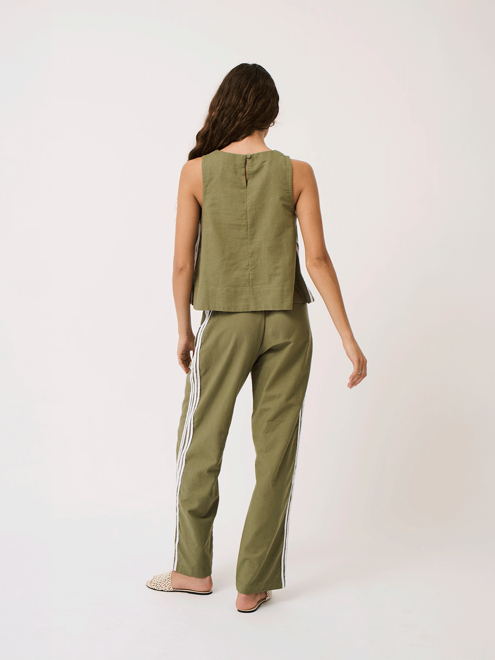 Nadine Pant - KHAKI