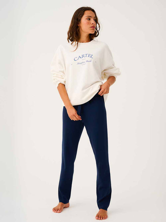 Nina Sweater - WHITE ANCHOR