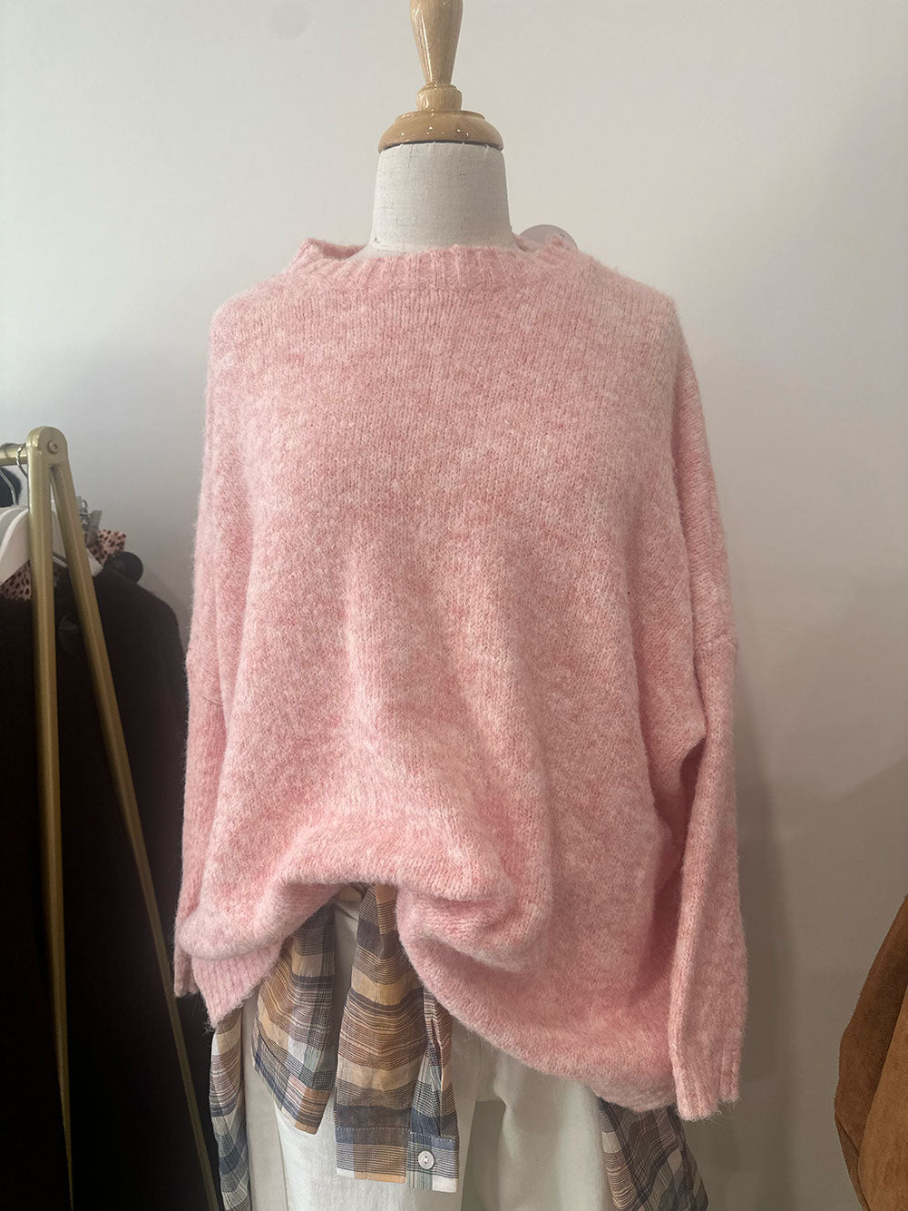 Oversized Sweater - PINK