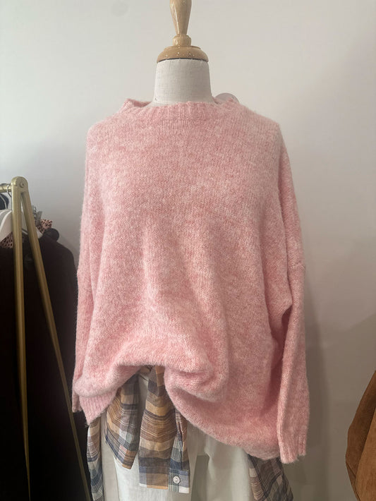 Oversized Sweater - PINK