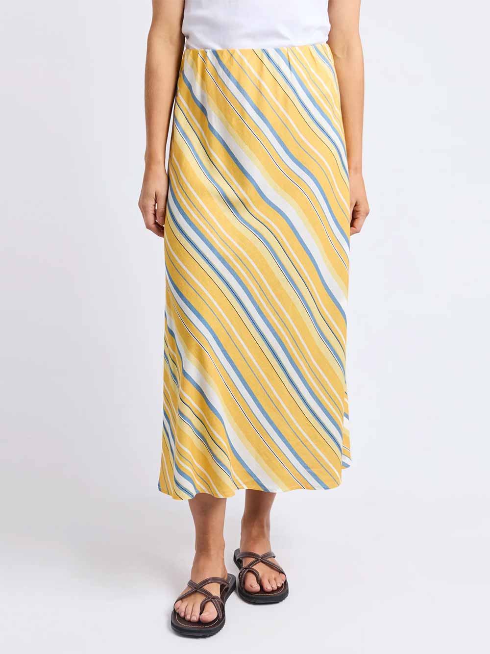 Palermo Stripe Skirt