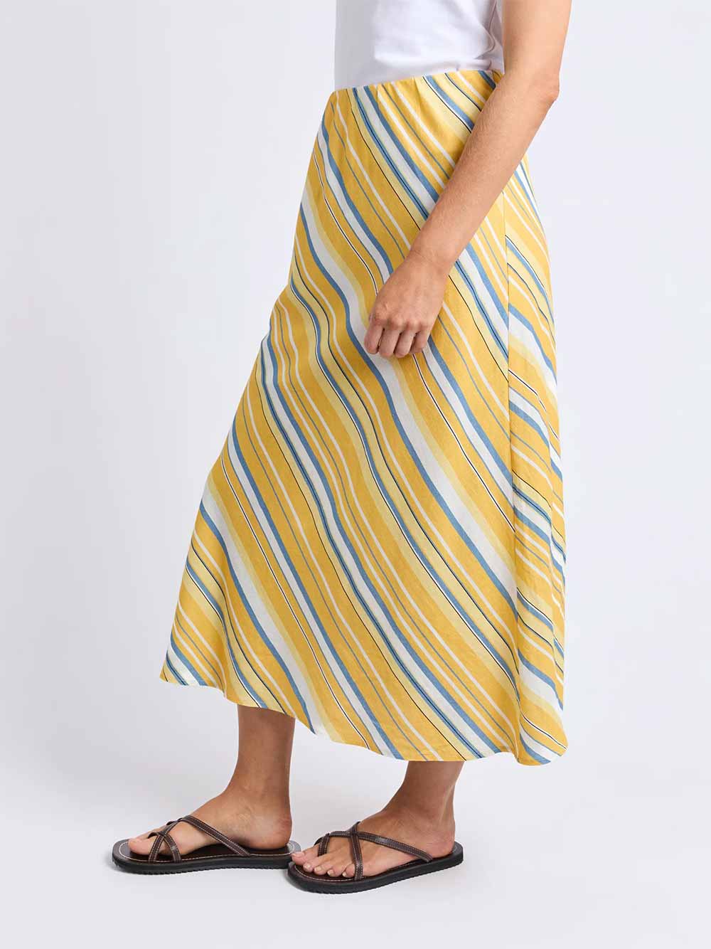 Palermo Stripe Skirt