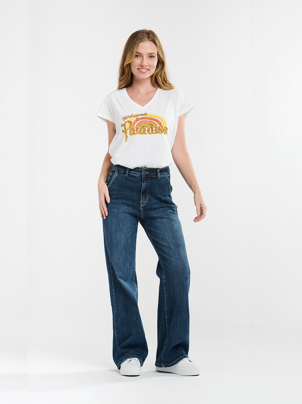 Welcome to Paradise T-Shirt - WHITE