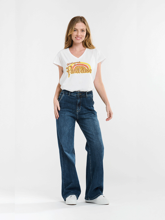 Welcome to Paradise T-Shirt - WHITE
