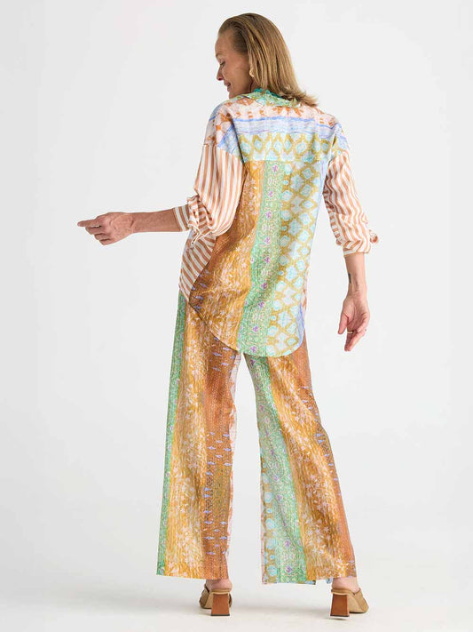 Wide Leg Pant - SUNSET