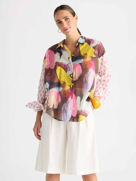 Pattern Clash Shirt - RIVERSIDE