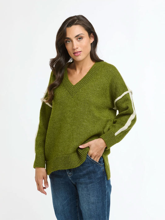 Piper Knit - OLIVE