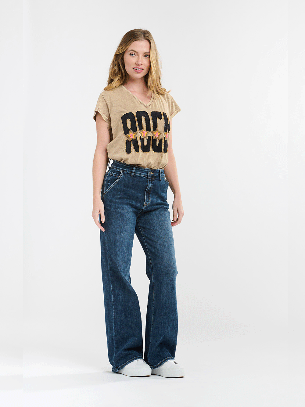 Rock Star T-Shirt - TAUPE