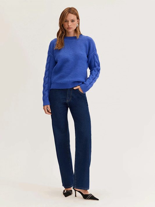 Roslin Cable Knit Jumper
