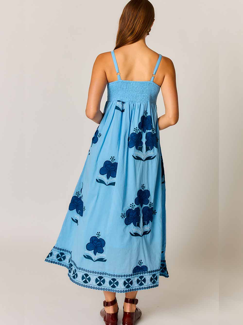 Alcaraz Sundress - BLUE