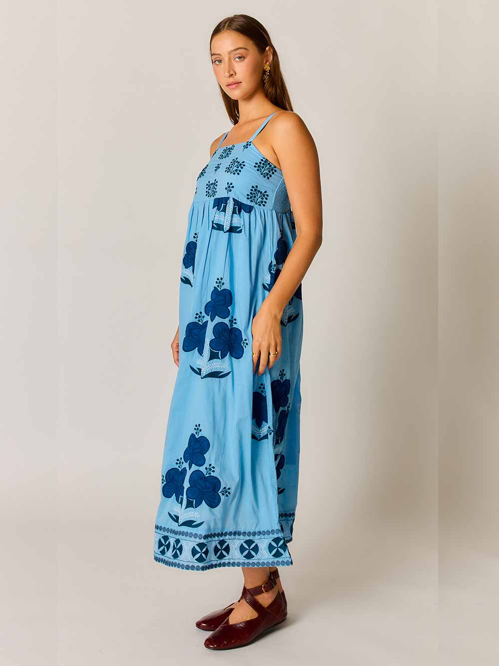 Alcaraz Sundress - BLUE