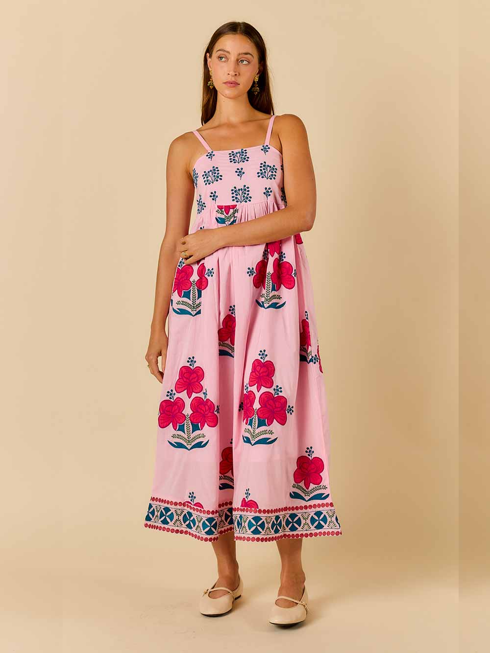 Alcaraz Sundress - PINK