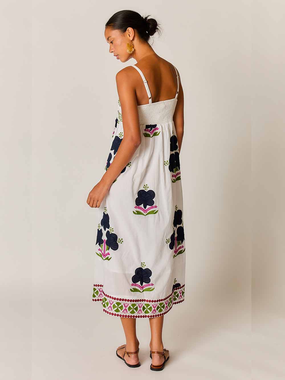 Alcaraz Sundress - WHITE