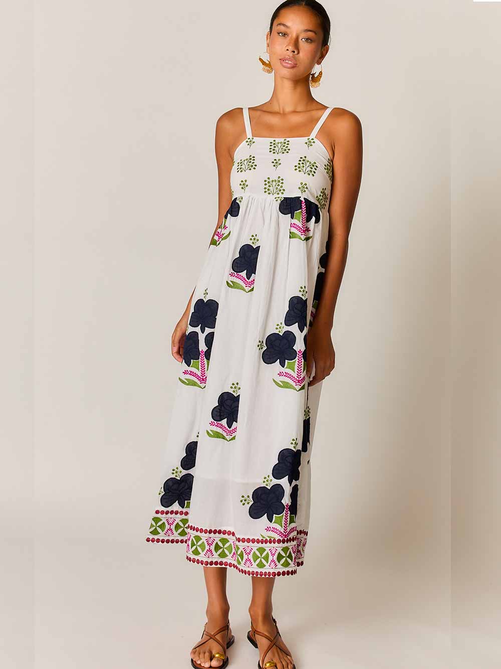 Alcaraz Sundress - WHITE