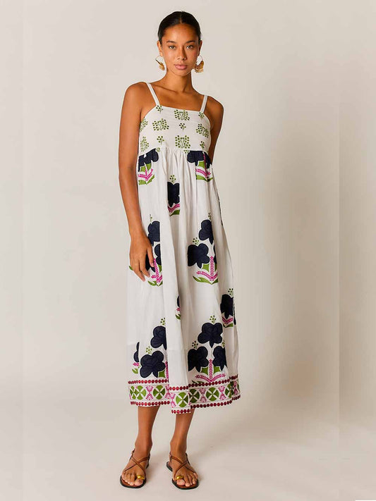 Alcaraz Sundress - WHITE