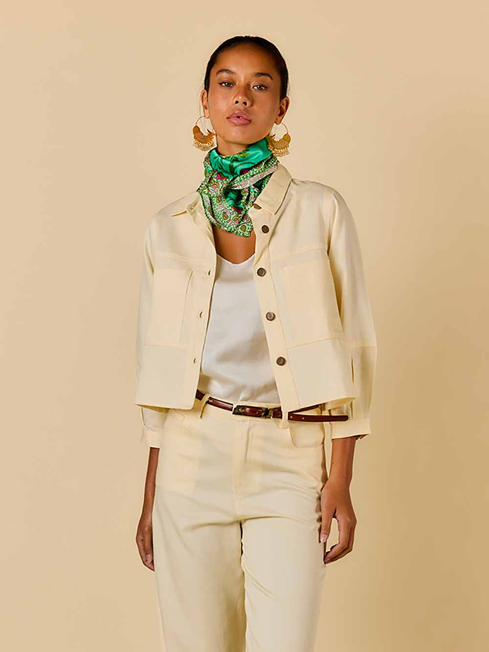 Tatiana Scarf - GREEN