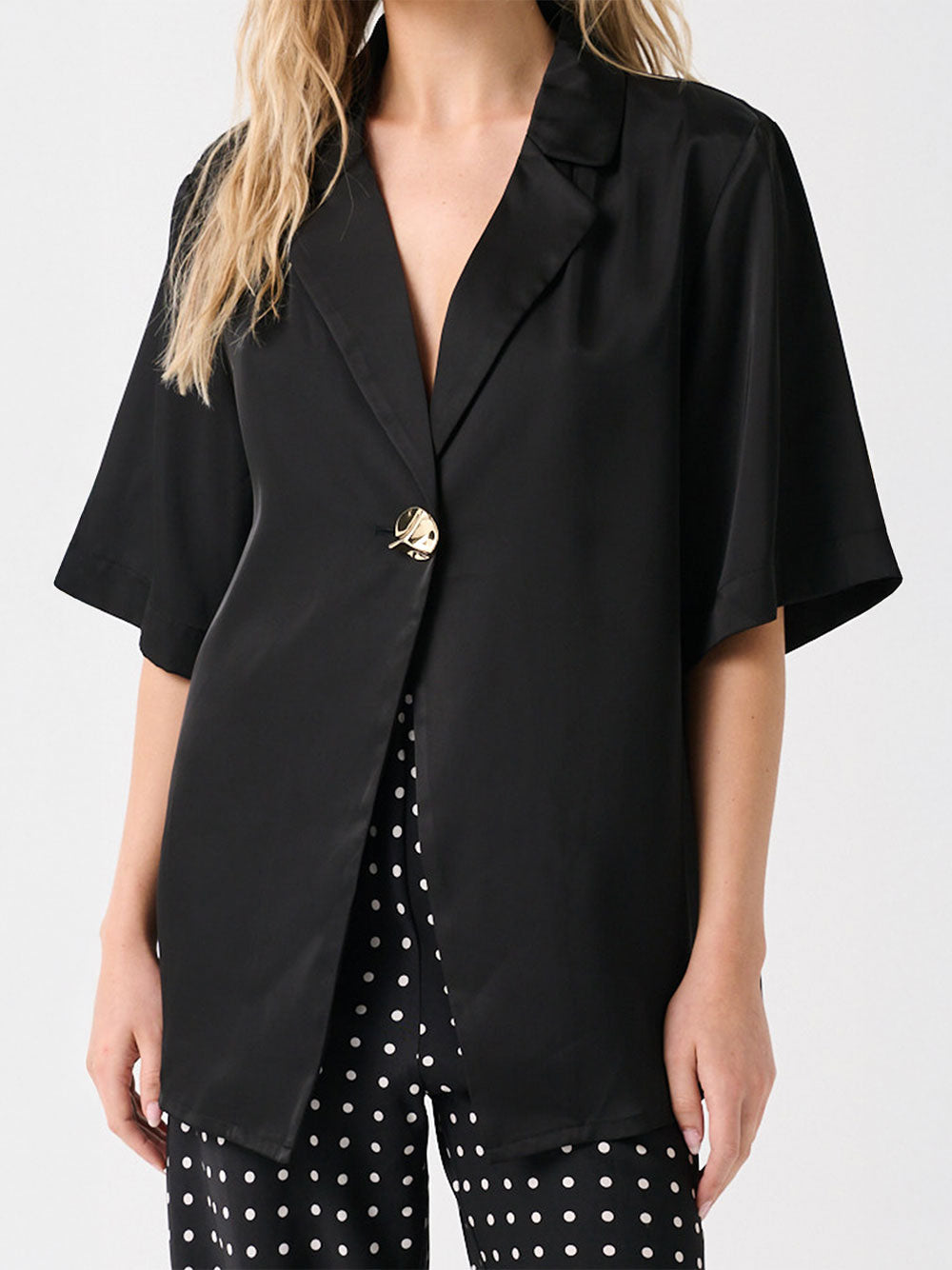 Sable Top - BLACK/GOLD