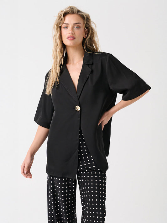 Sable Top - BLACK/GOLD