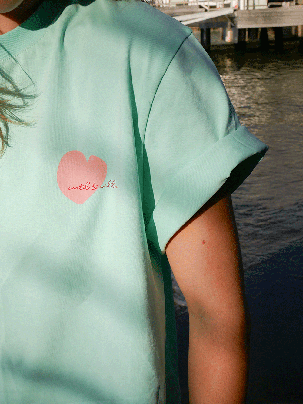 Self Love Club Tee - SOFT WASH MINT