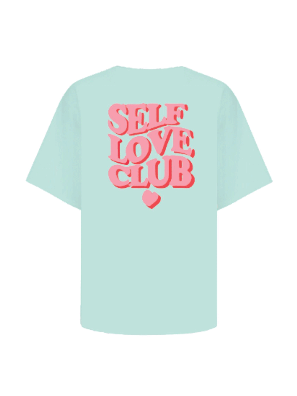 Self Love Club Tee - SOFT WASH MINT