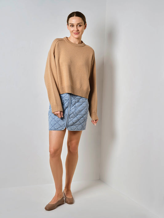 Seville Knit Jumper - TAN