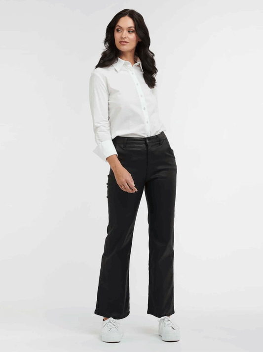 Shirley Jeans - BLACK COATED