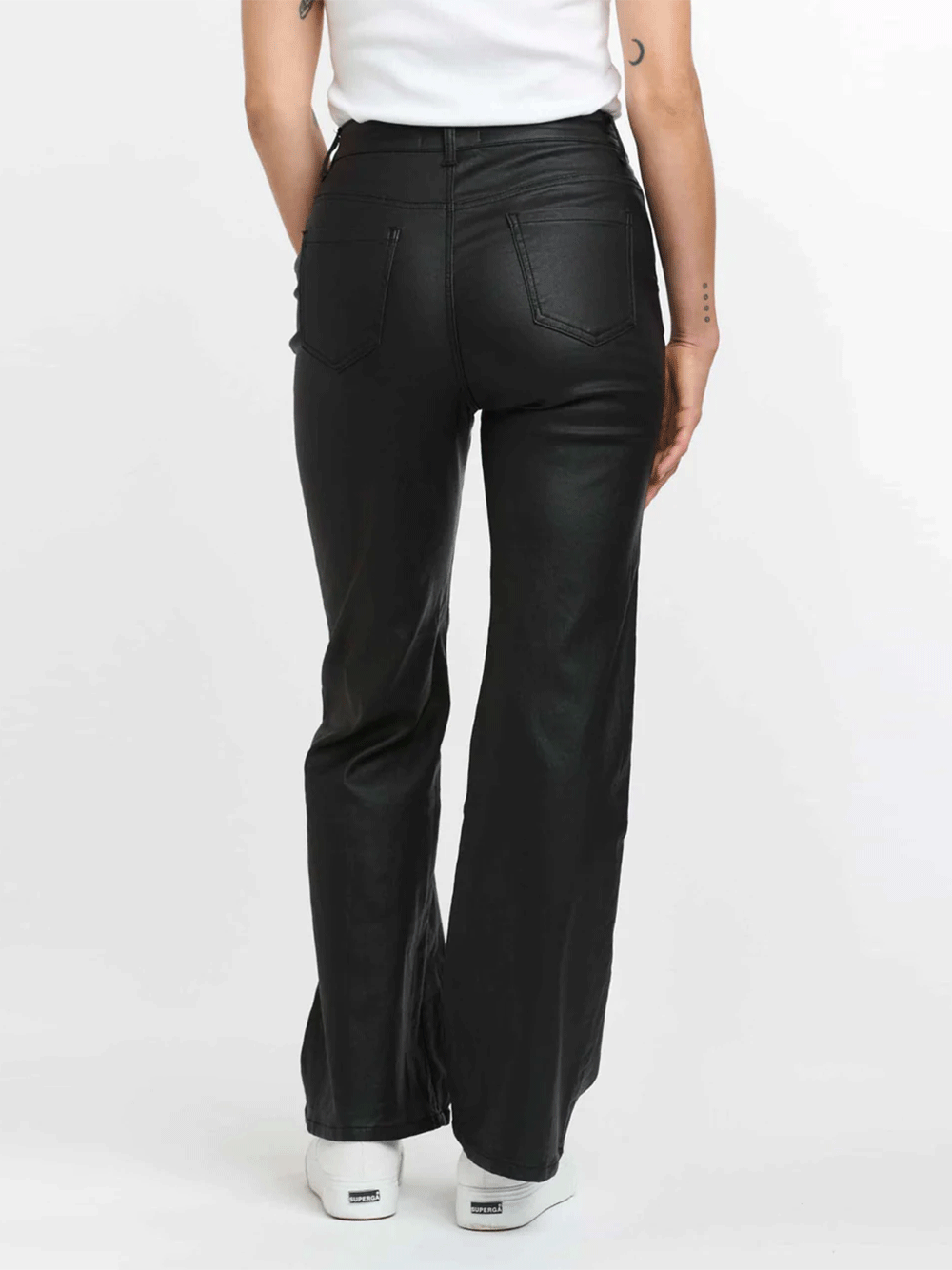 Shirley Jeans - BLACK COATED