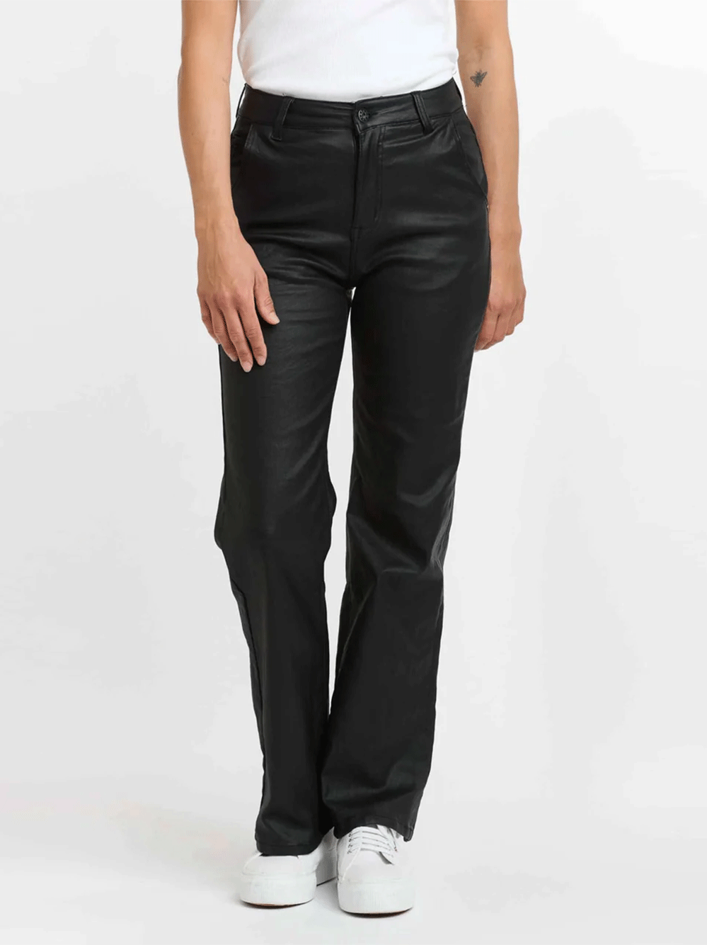 Shirley Jeans - BLACK COATED
