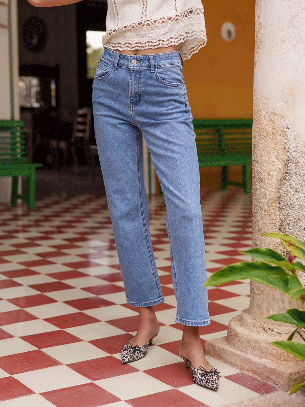 Solange Jean - DENIM BLUE