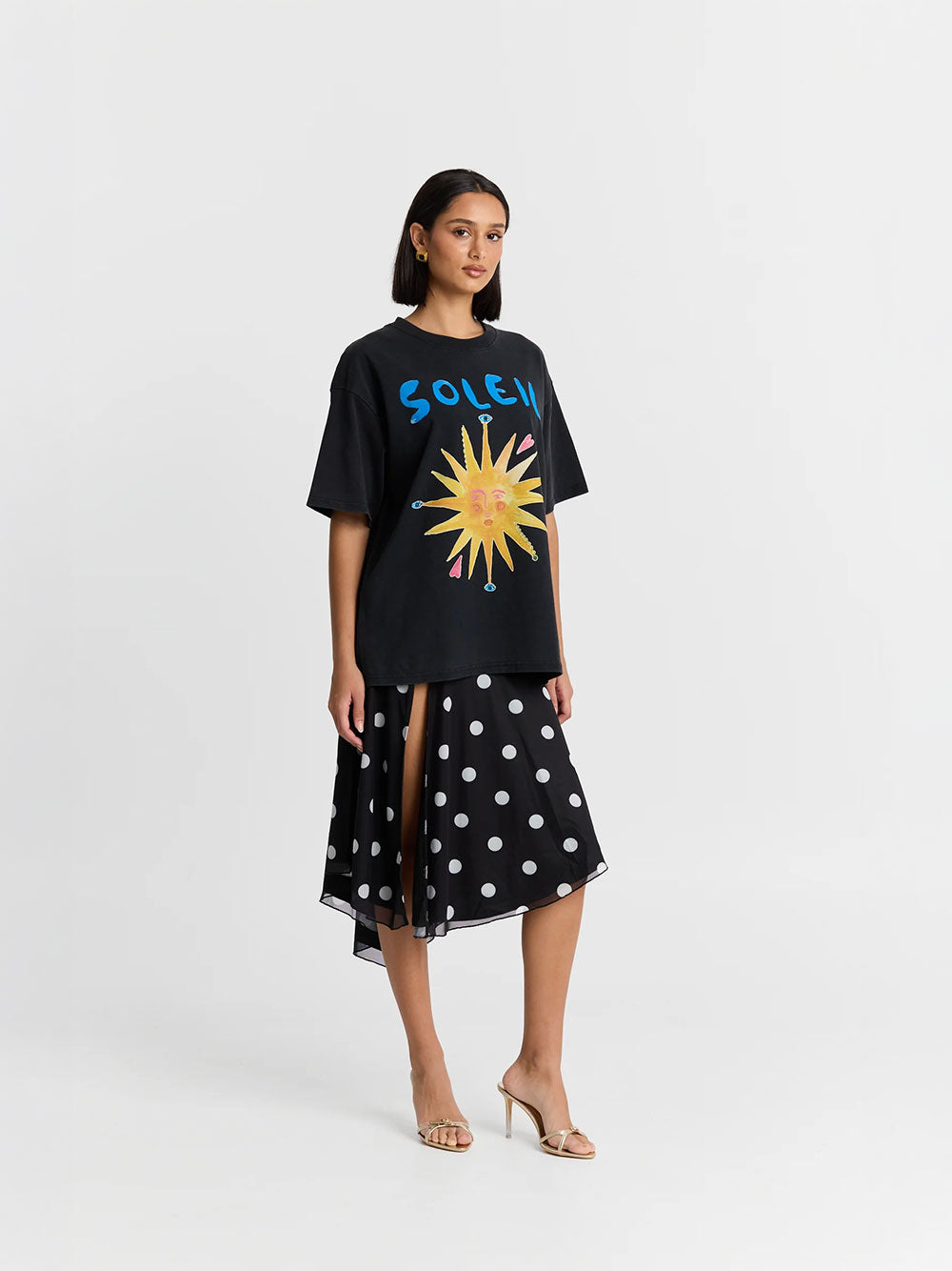 Soleli Washed Oversized Tee