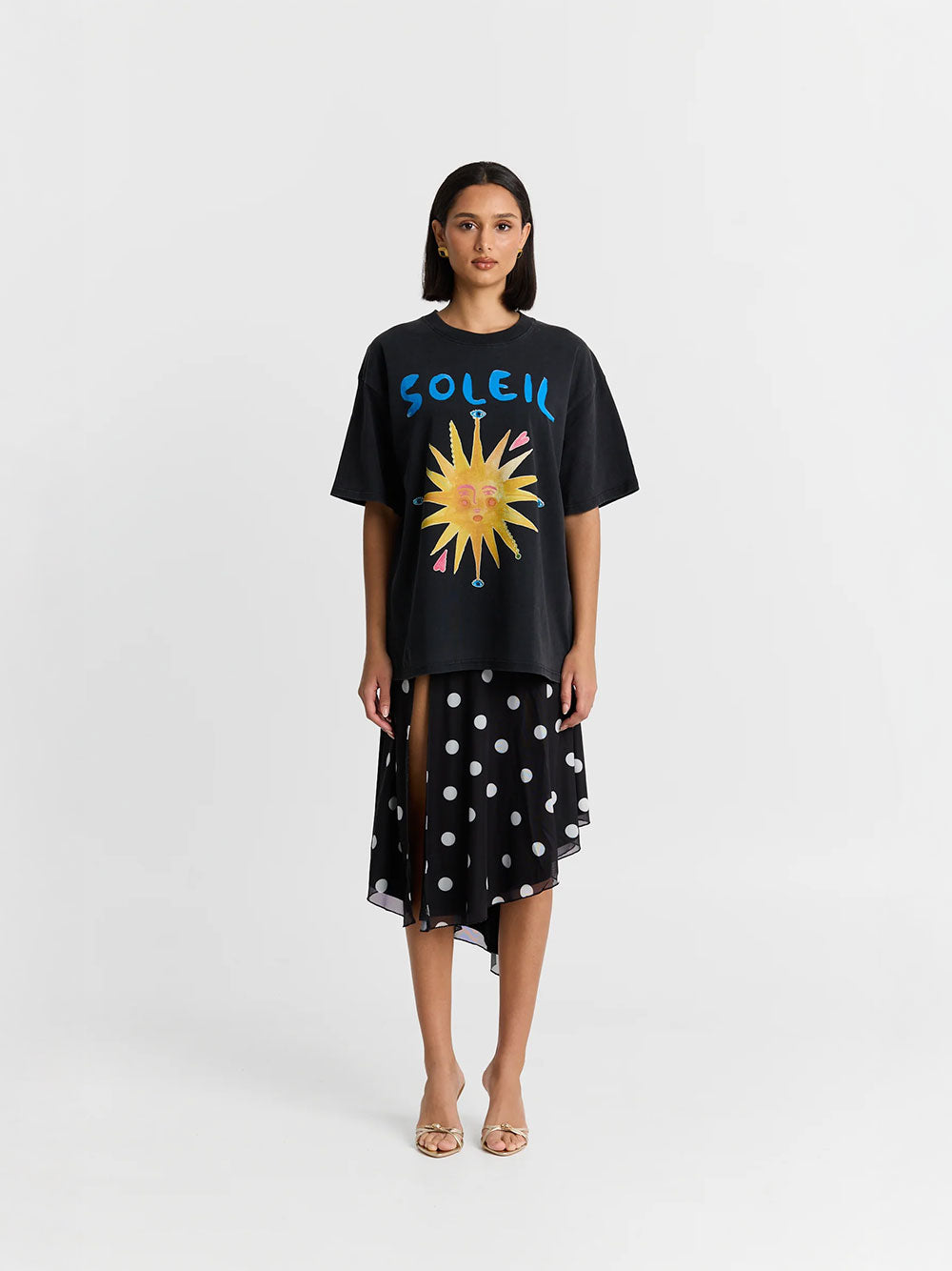 Soleli Washed Oversized Tee