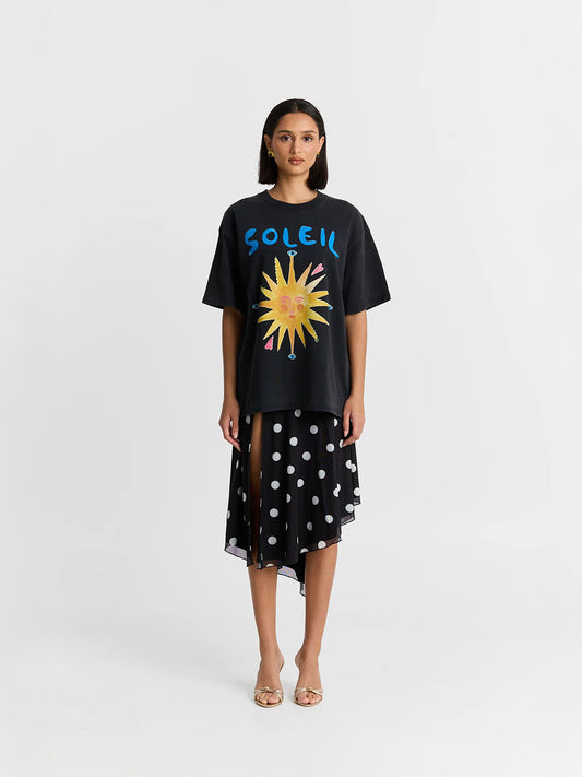 Soleli Washed Oversized Tee