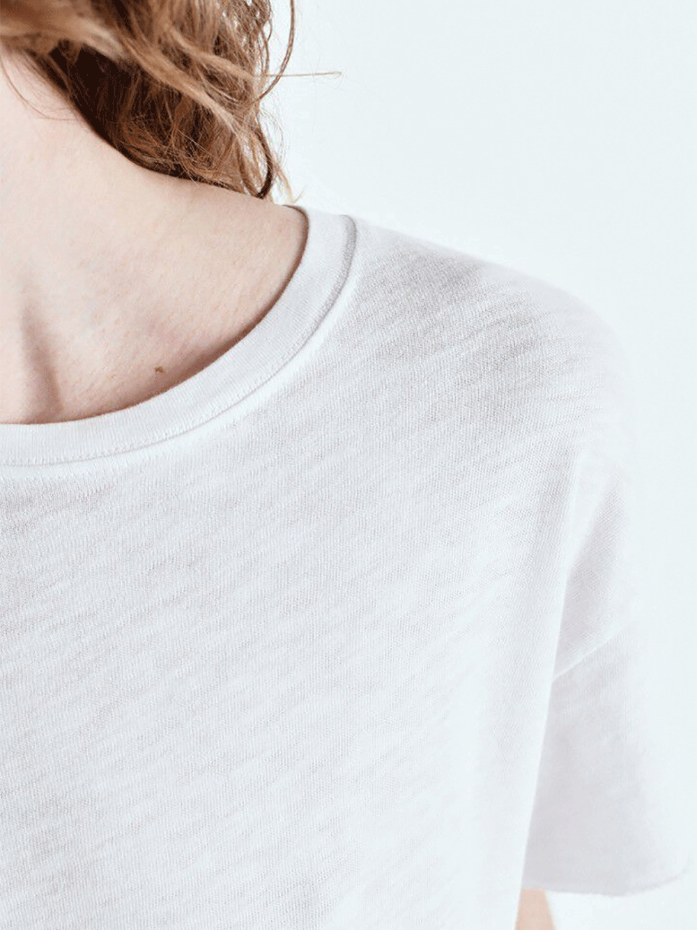 Sonoma Short Sleeve Round Neck T-Shirt - WHITE