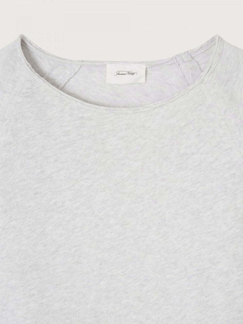 Sonoma Boat Neck Long Sleeve Top - ARCTIC MELANGE
