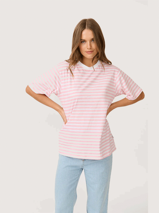 Sophie Tee - BUBBLEGUM STRIPE