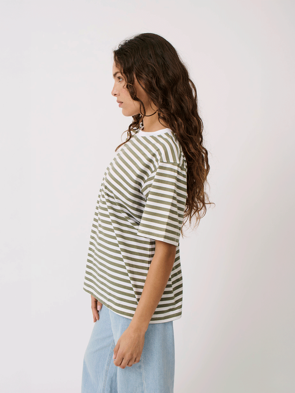 Sophie Tee - PALM STRIPE
