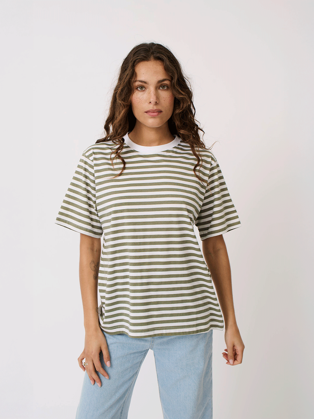 Sophie Tee - PALM STRIPE