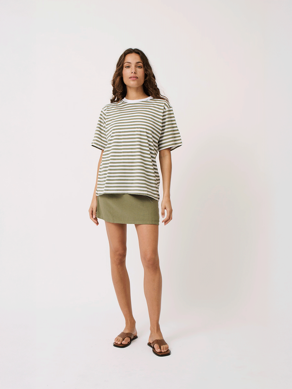 Sophie Tee - PALM STRIPE