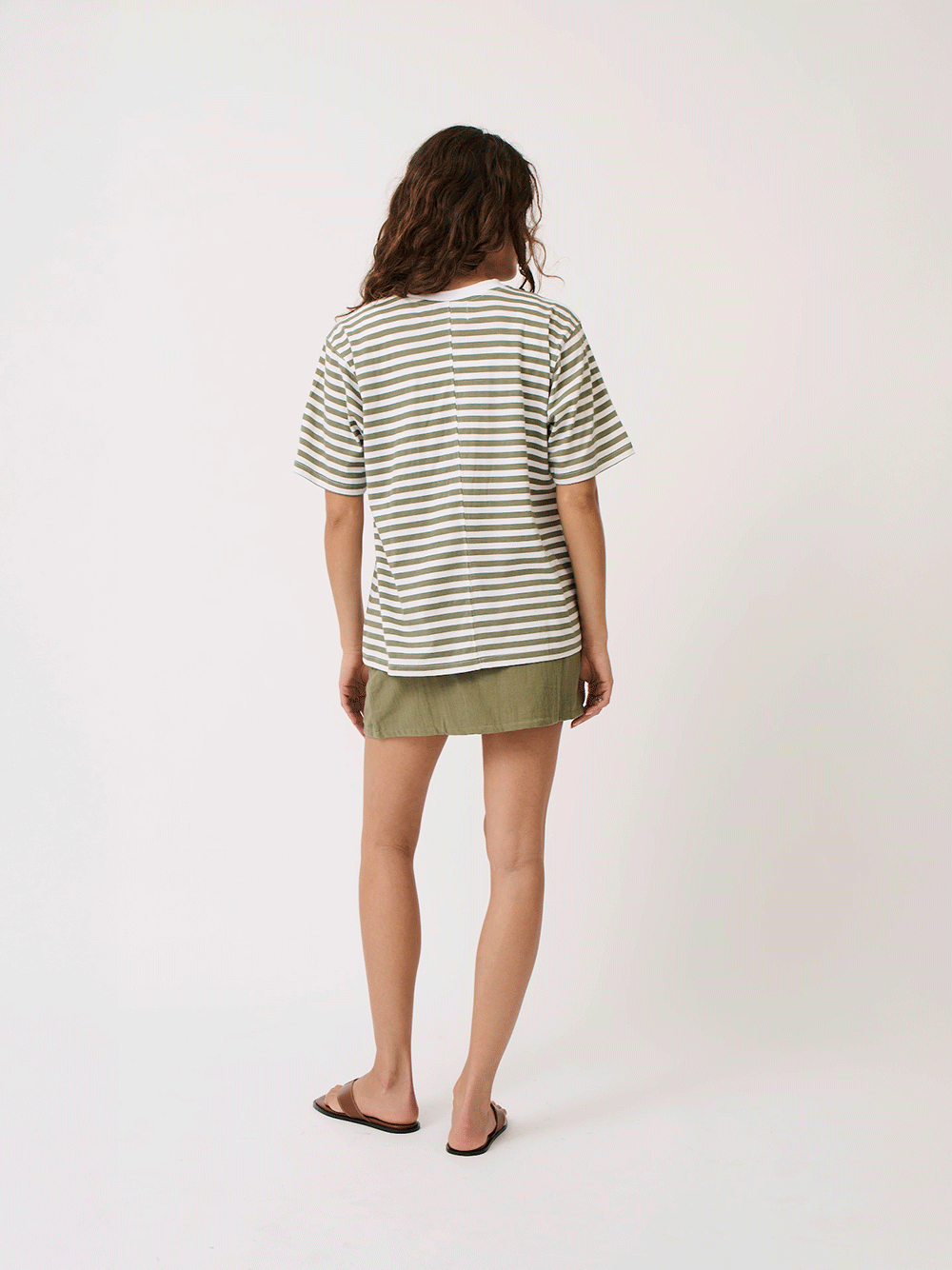 Sophie Tee - PALM STRIPE