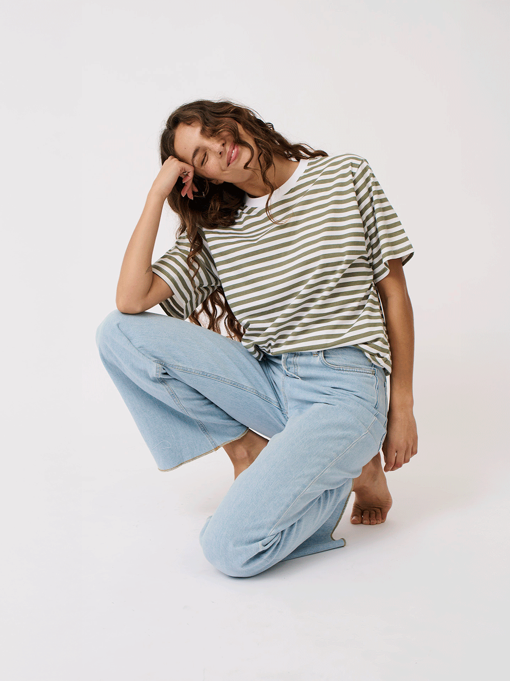 Sophie Tee - PALM STRIPE
