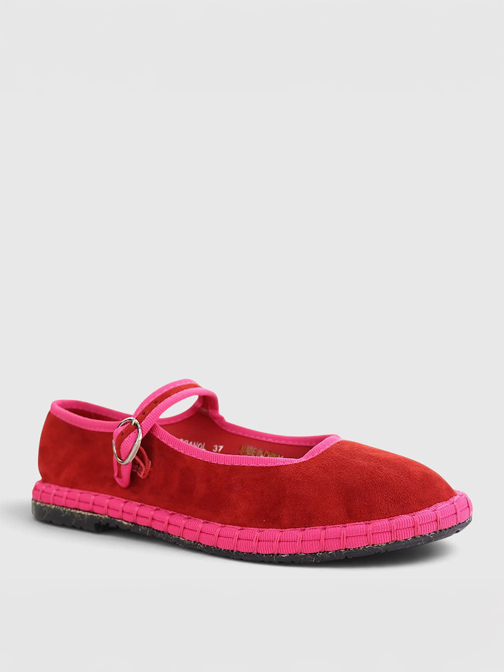 Spanol Red Suede Shoes