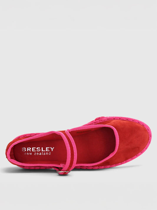 Spanol Red Suede Shoes