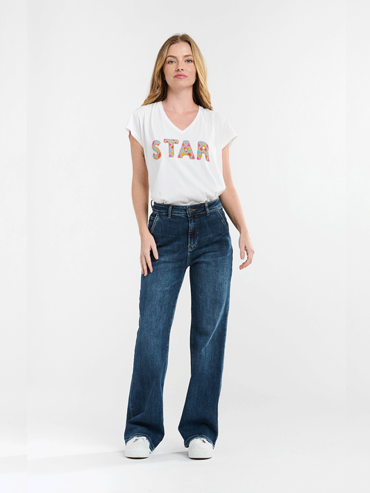 Star T-Shirt - WHITE