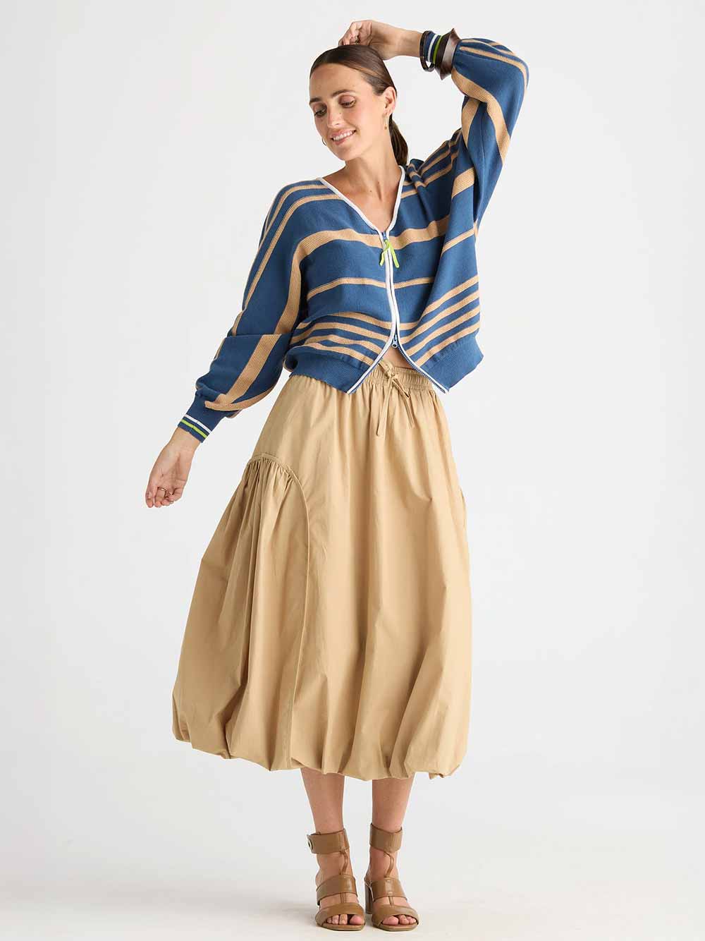 Statement Zip Cardigan - SEA