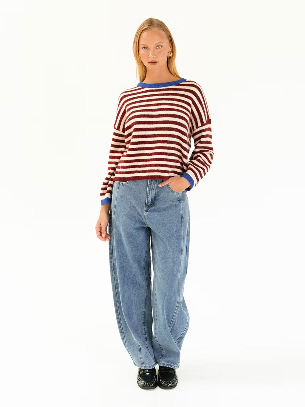 Stella Stripe Knit Sweater